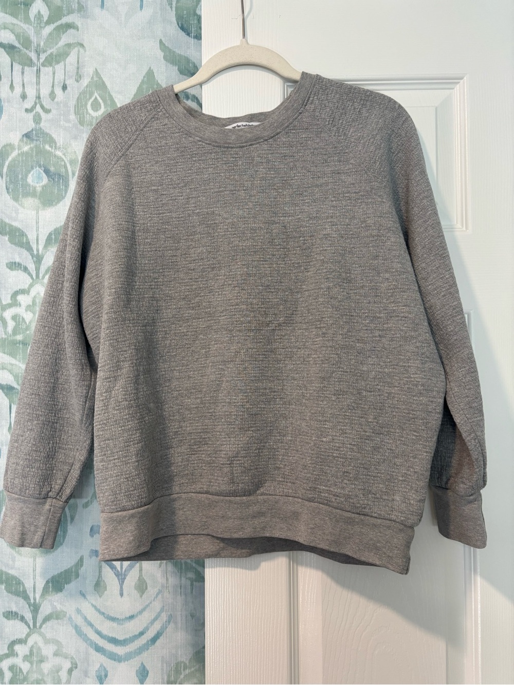 perfectwhitetee Allman Cotton Military Sweatshirt - Picture 3 of 8